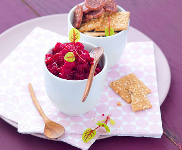 Compotée pomme-betterave aux épices