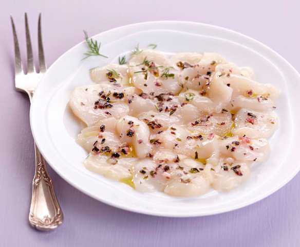 Carpaccio de saint-jacques