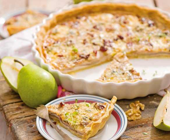 Tarta z gruszkami i rokpolem