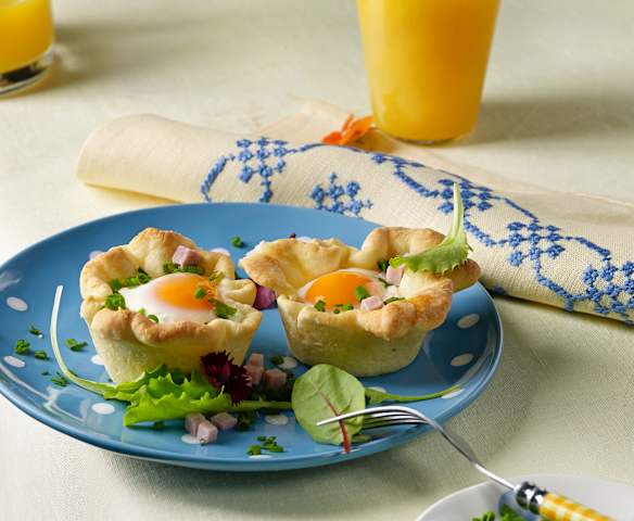 Ei-Schinken-Muffins