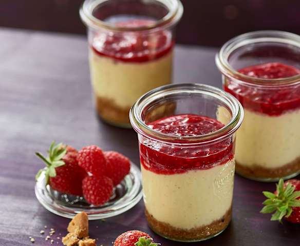 Cheesecakes in Jars