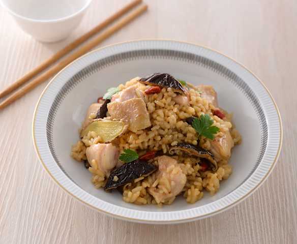 台式麻油雞燉飯