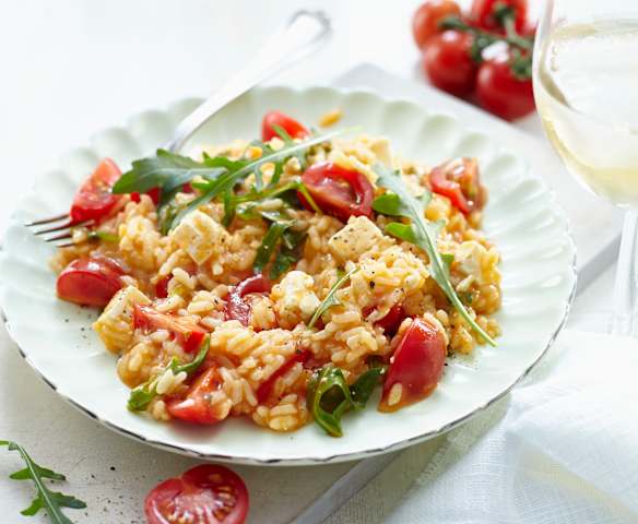 Rucola-Feta-Risotto