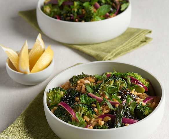 Kamut Salad with Spicy Lemon Vinaigrette Kamut Salad with Spicy Lemon Vinaigrette