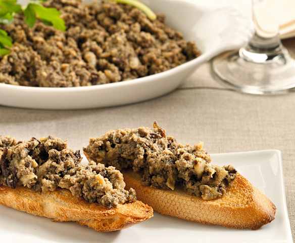 Revuelto de cebolla confitada y morcilla