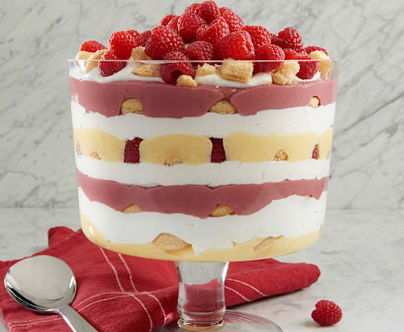 Lemon Raspberry Trifle