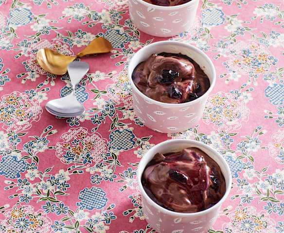 Schoko-Amarena-Eis Schoko-Amarena-Eis