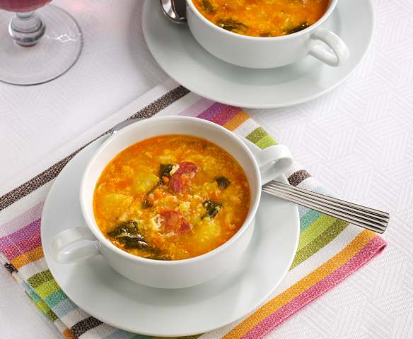 Sopa a la riojana