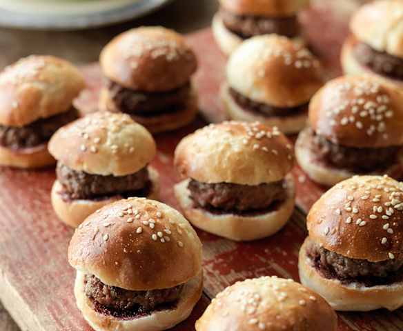 Mini hamburgere