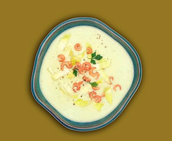 Chicorée-Kartoffel-Suppe