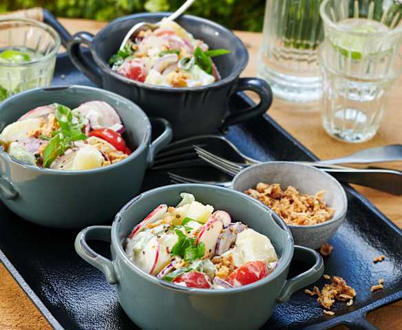 Bunter Zaziki-Kartoffelsalat Bunter Zaziki-Kartoffelsalat