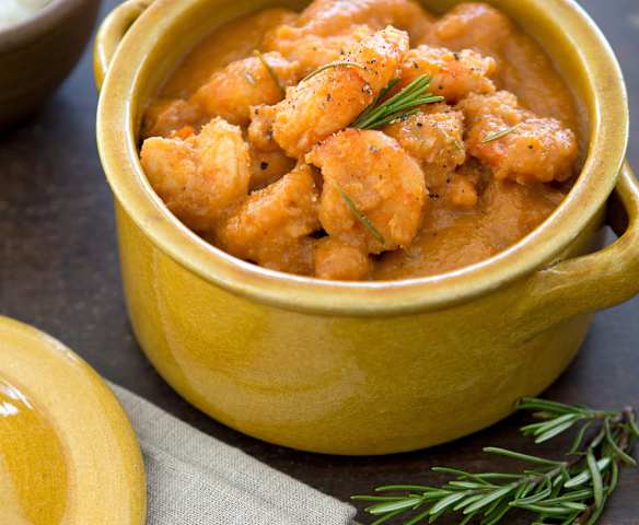 Γαρίδες με μέλι και δεντρολίβανο