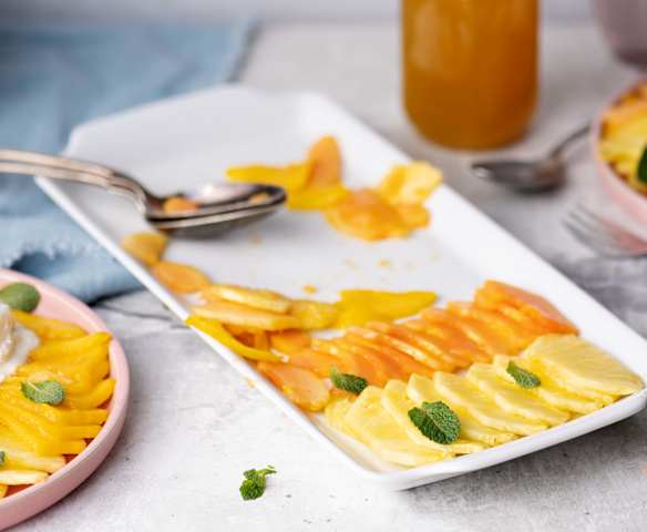 Tagliata di frutta esotica