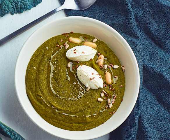 Crema di cavolo nero e cannellini