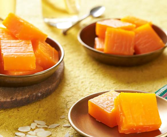 Karachi halwa (Delicias indias) - India