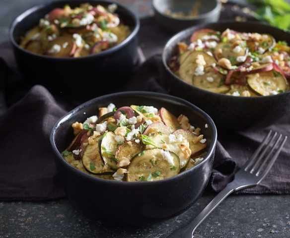 Orange Bulgur with Roasted Vegetables