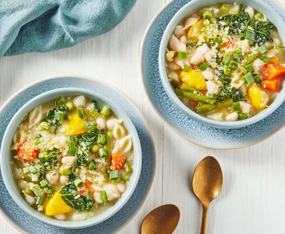 Spring Garden Minestrone Soup
