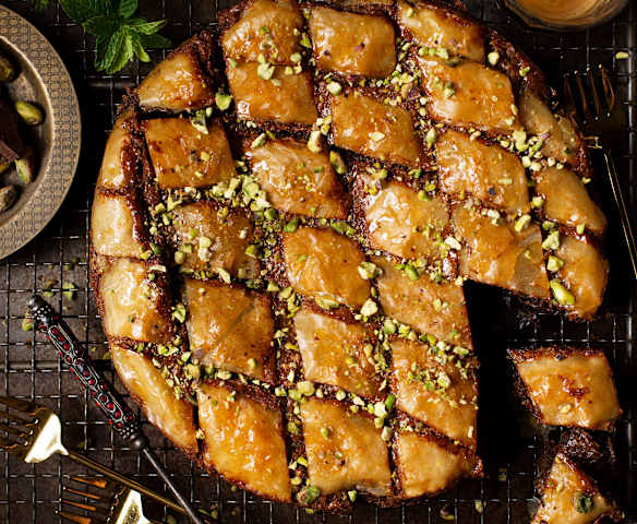 Baklava de chocolate - Turquía