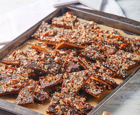Chocolate Pecan Toffee