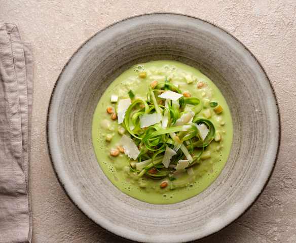 Buckwheat and Asparagus Risotto