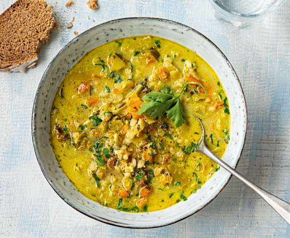Zuppa di verdure con orzo perlato Zuppa di verdure con orzo perlato