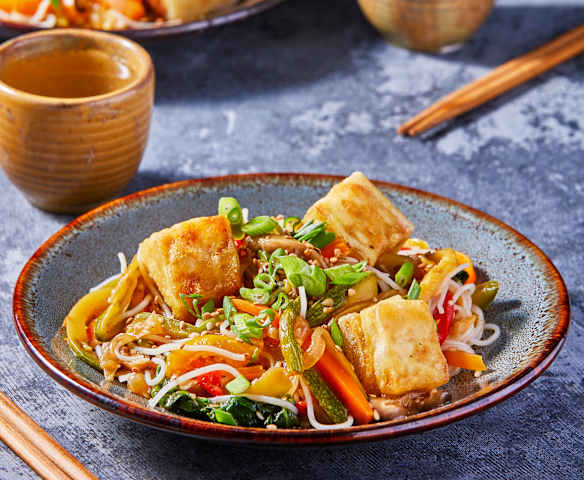 韩式蔬菜炒粉丝