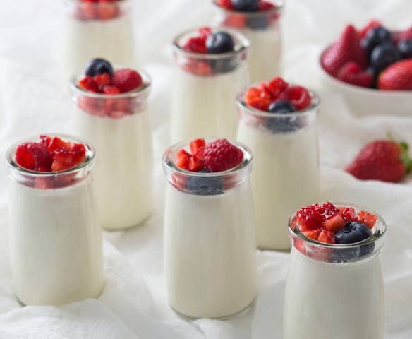 Cremet vaniljeyoghurt