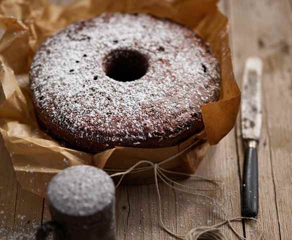 Chiffon de chocolate ao vapor