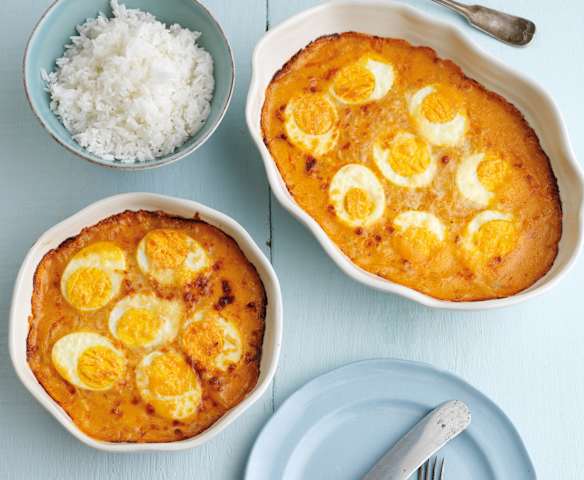 Ovos com molho aurora