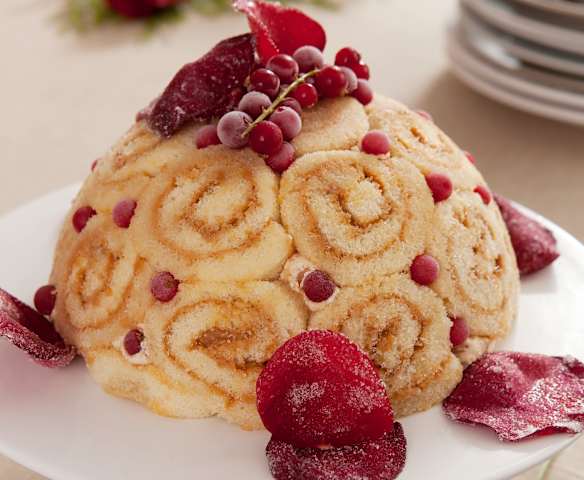 Tarta helada de dulce de leche