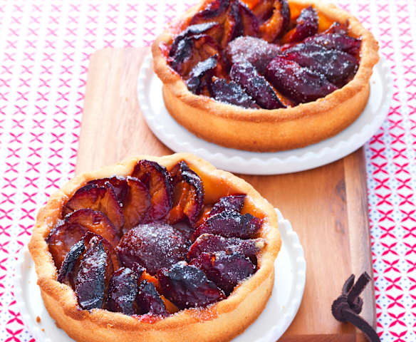 Tartelettes aux quetsches