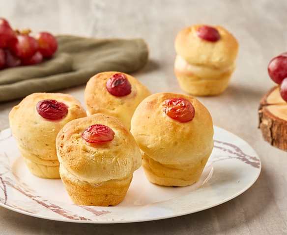 Panini rosmarino e uva