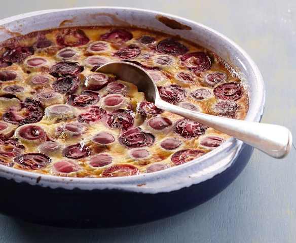 Cherry clafoutis