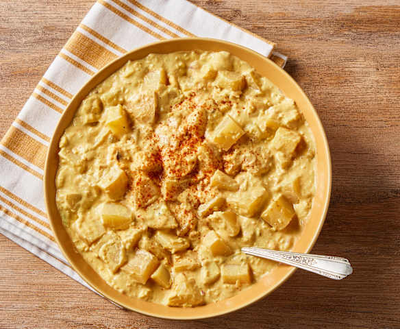 Salade crémeuse de pommes de terre