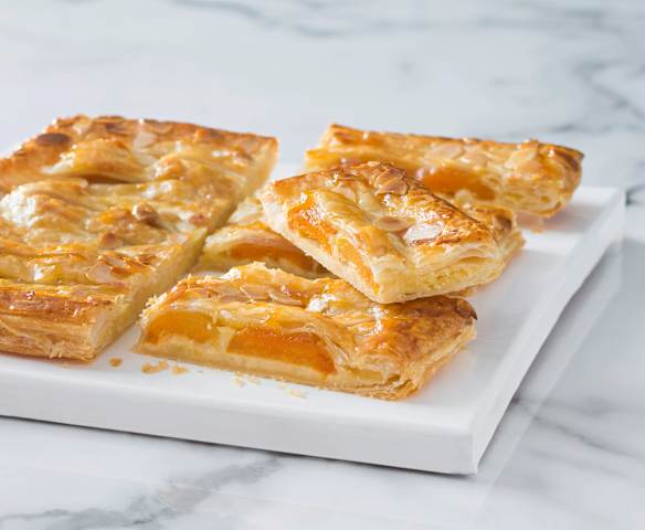 Apricot Danish slice