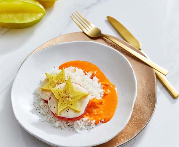 Sternfrucht-Taler süß-sauer