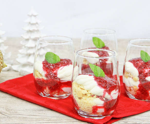 Verrine de Frutas Vermelhas