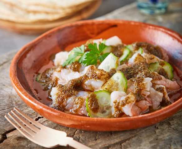 Aguachile de camarón Aguachile de camarón