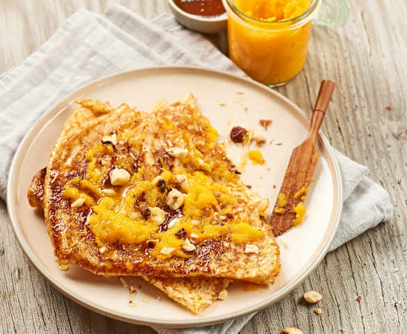 Crêpes au potimarron