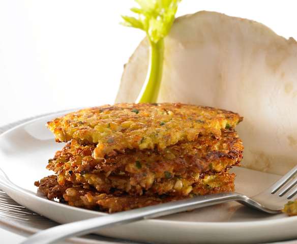 Sellerie-Karotten-Tätschli