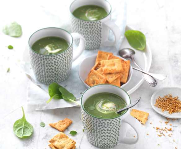Crème d'épinards