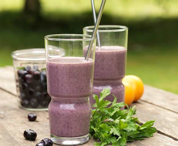 Lila Power-Smoothie
