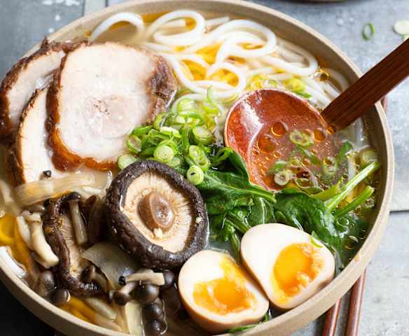 Ramen complet au chashu