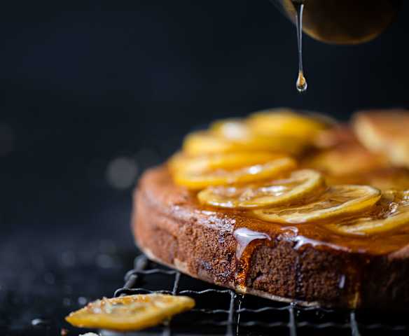 Torta di pere e limoni canditi