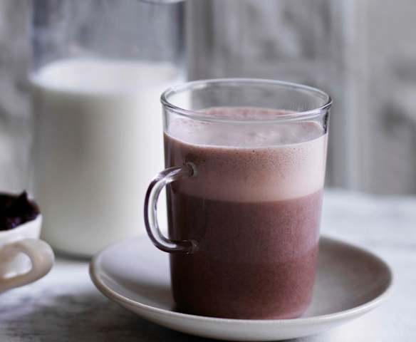 Hazelnut hot chocolate