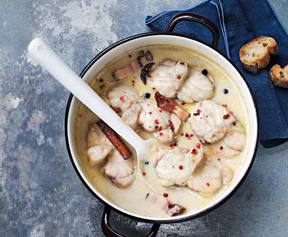 Mijoté de lotte aux épices