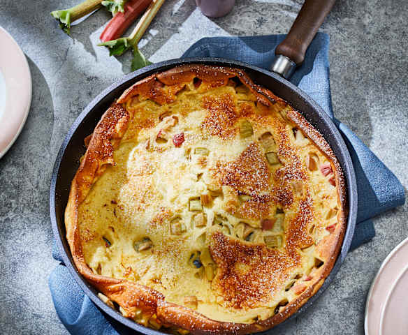 Rhabarber Dutch Baby
