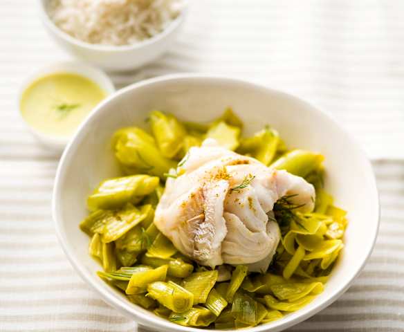 Eglefin au curry