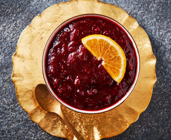 Sauce aux canneberges faible en glucides Sauce aux canneberges faible en glucides