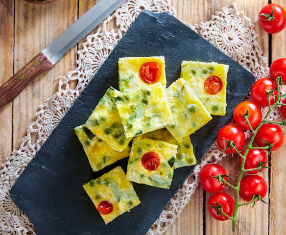 Frittata primavera al vapore